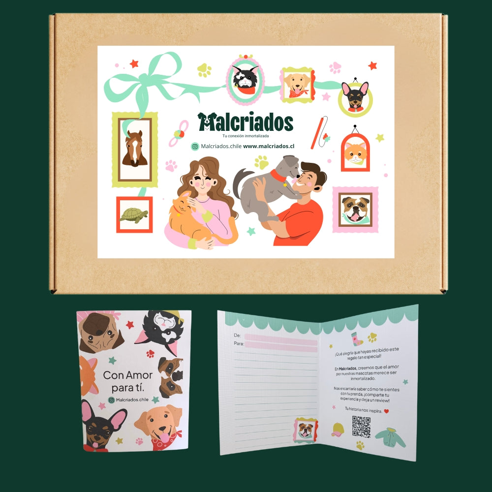 Empaque + Tarjeta de regalo