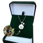 Collar con Retrato de tu Regalón Grabado en Plata