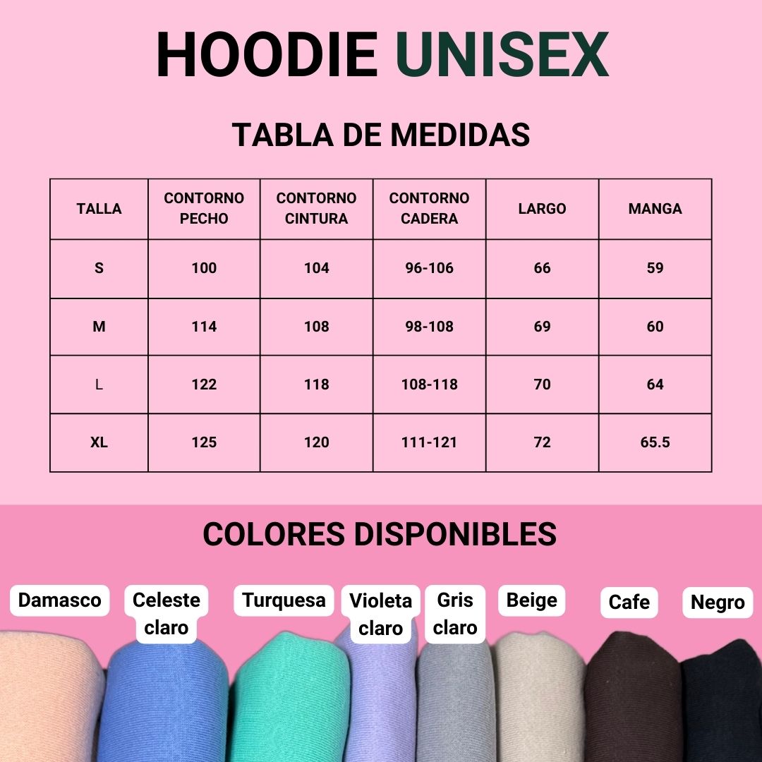 Hoodie con 1 regalón bordado fullart