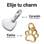 Collar con Retrato de tu Regalón Grabado en Plata