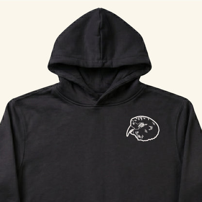 Hoodie lineal bordado con retrato de mascota