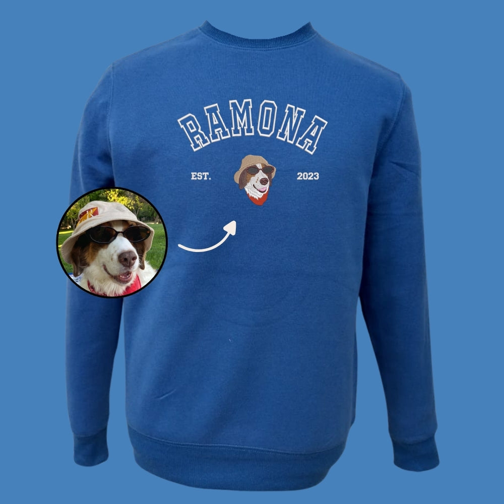 Polo estilo college con 1 regalón bordado