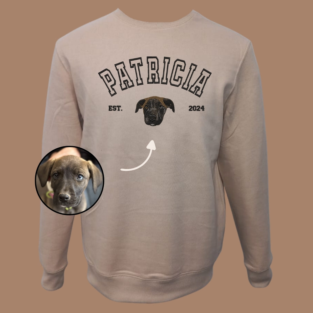 Polo estilo college con 1 regalón bordado