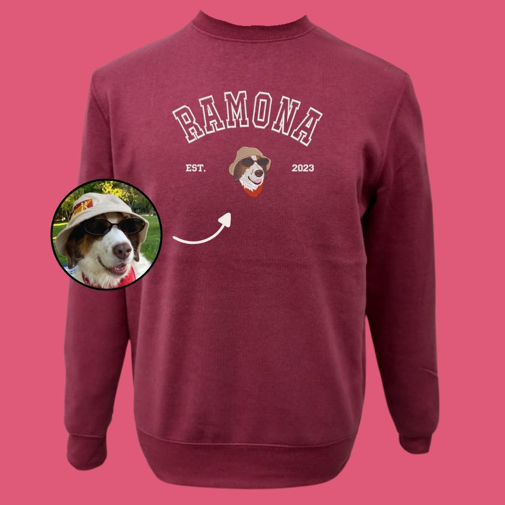 Polo estilo college con 1 regalón bordado