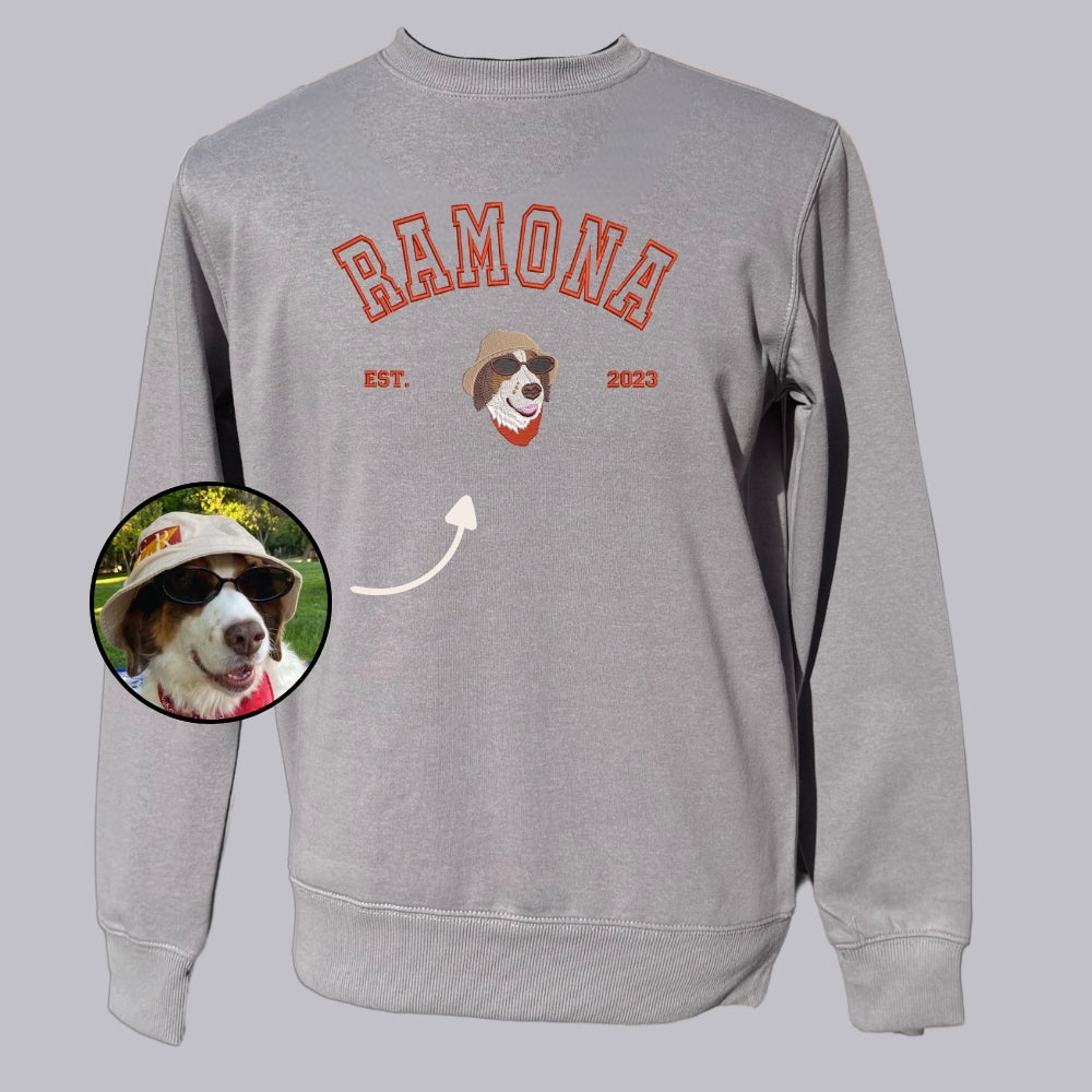 Polo estilo college con 1 regalón bordado