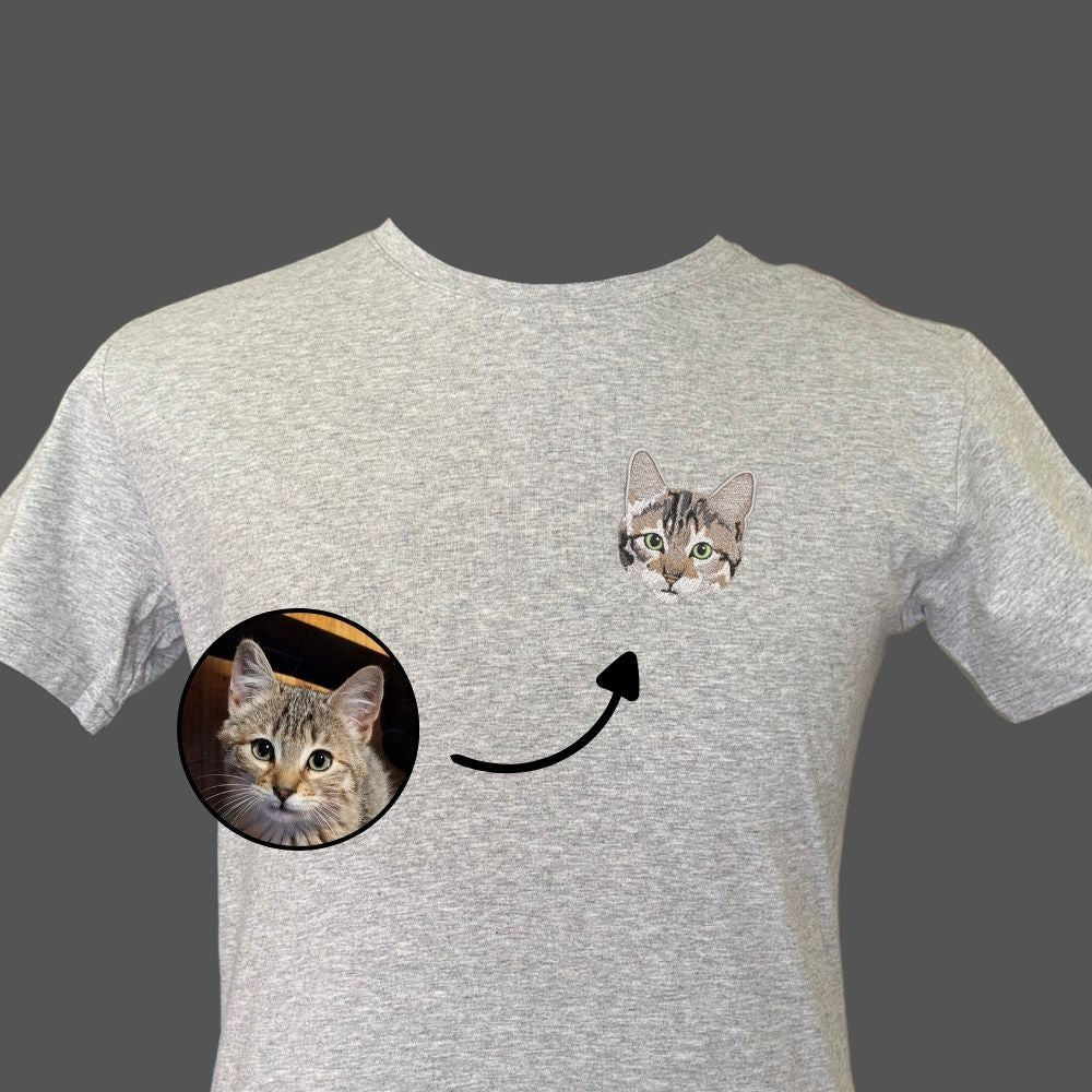 Polera con 1 regalón bordado